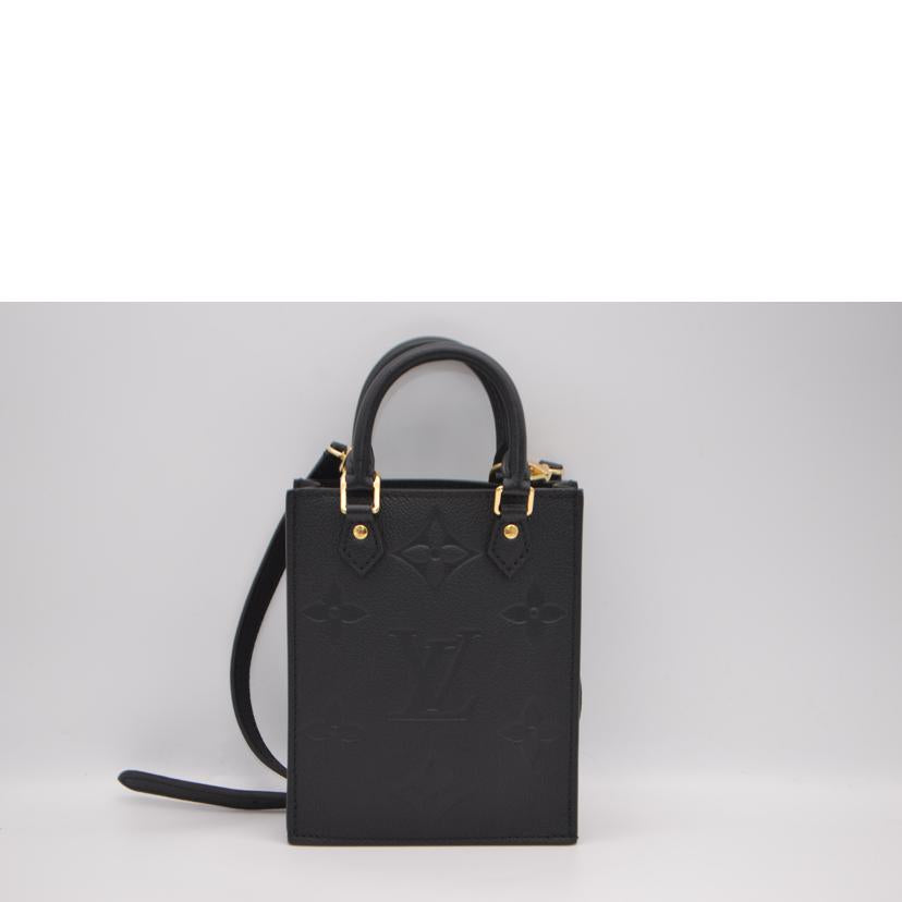 LV ルイヴィトン/プティット・サックプラ/モノグラム・アンプラト/ノワール/M80478//RFI****/Sランク/89