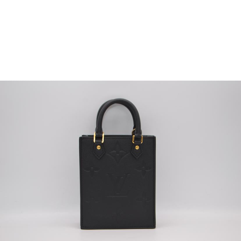 LV ルイヴィトン/プティット・サックプラ/モノグラム・アンプラト/ノワール/M80478//RFI****/Sランク/89