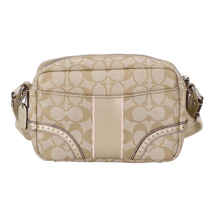 COACH コーチ/PVCシグネチャーストライプ/ショルダーバッグ//ABランク/18