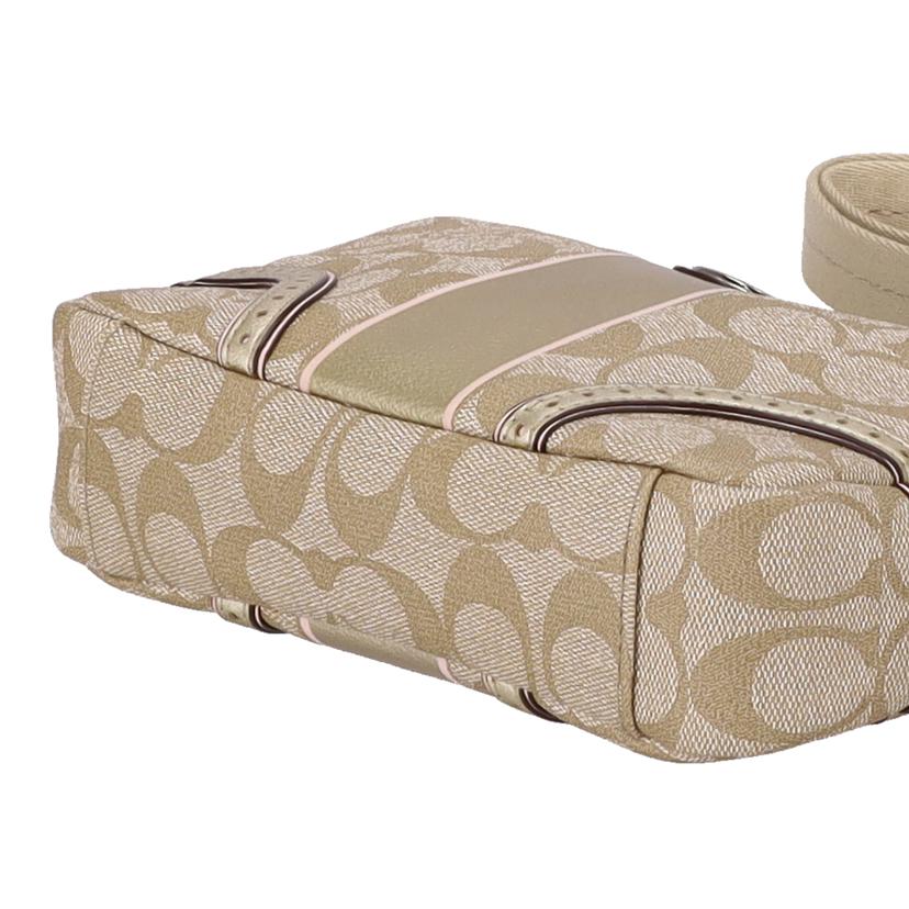 COACH コーチ/PVCシグネチャーストライプ/ショルダーバッグ//ABランク/18