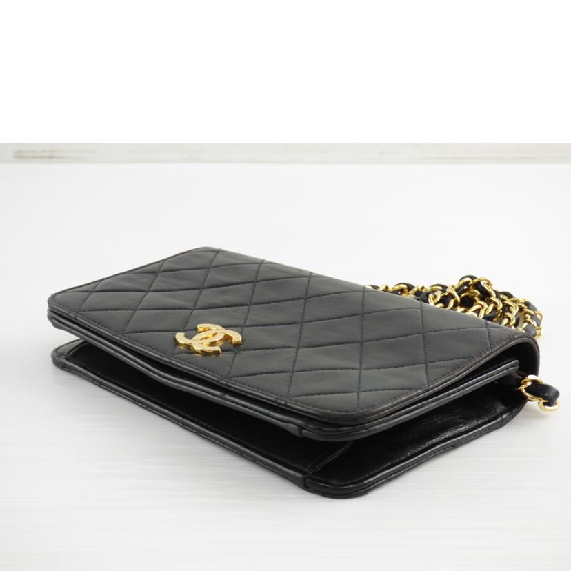 CHANEL シャネル/プッシュロック ミニチェーンショルダー/ラムスキン//484****/Bランク/64