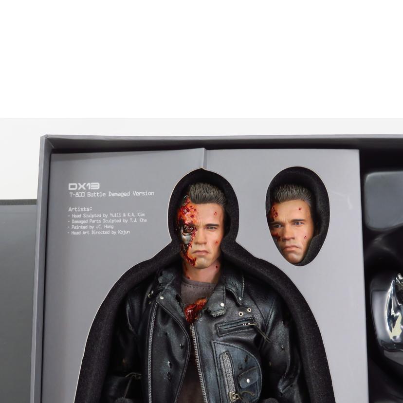 Hot Toys ホットトイズ/ムービーマスターピースDX ターミネーター2 T-800 バトルダメージ版/T-800//Aランク/81