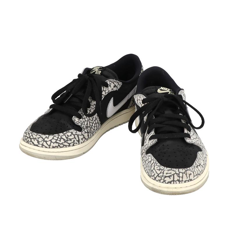 NIKE ナイキ/エアジョーダン1レトロ/ローカットスニーカー/CZ0790-001//ABランク/18