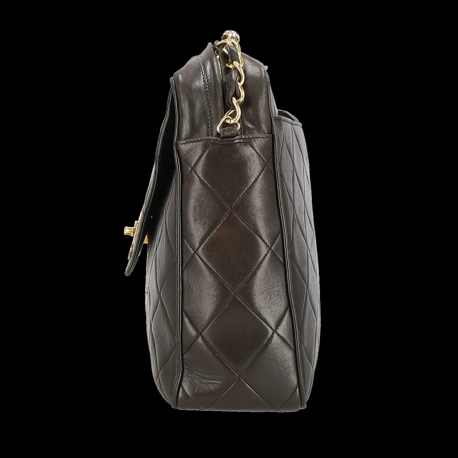 CHANEL シャネル/デカココ フリンジチェーンショルダー/ラムスキン//304****/ABランク/64