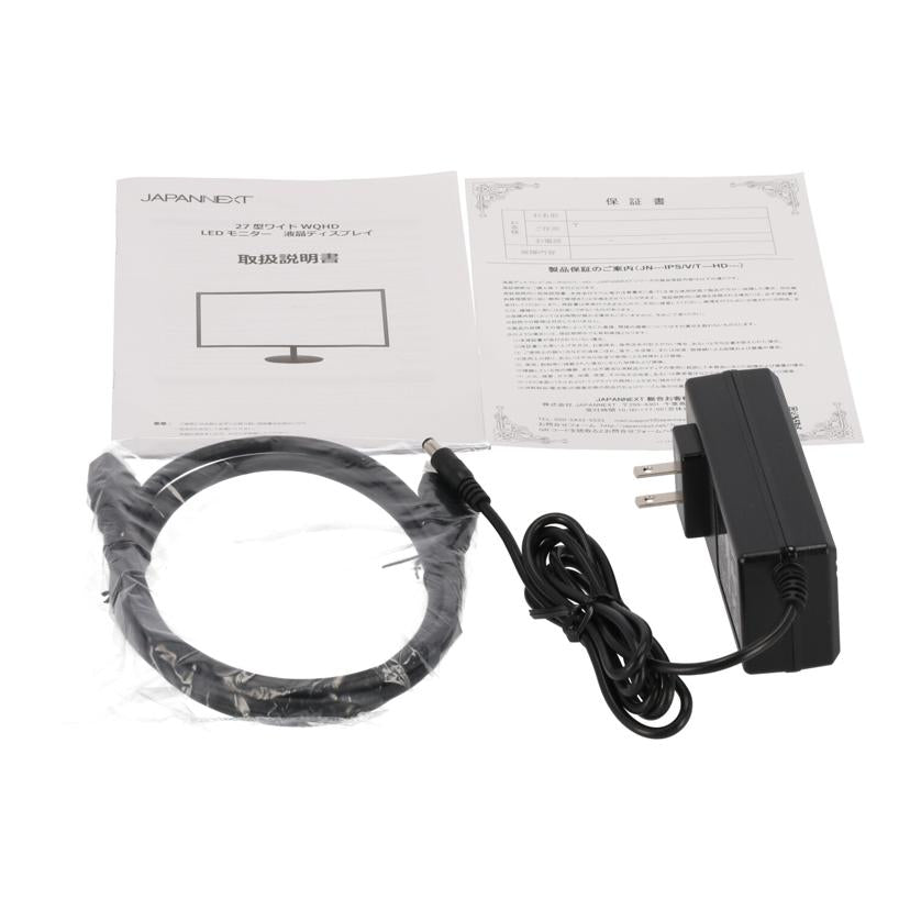 JAPANNEXT ジャパンネクスト/モニター/JP-IPS271WQHD/JP-IPS271WQHD//IPS271WQ2304N0010/Aランク/70