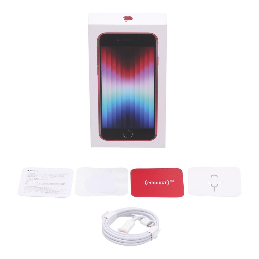 Apple アップル /iPhone SE(第3世代)128GB (PRODUCT)RED/MMYH3J/A//W4M4FR6TW0/ABランク/82