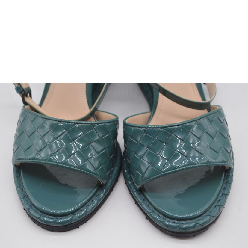 BOTTEGA VENETA ボッテガ・ヴェネタ/イントレチャートパンテトレザーサンダル/23.0cm(36)//ABランク/89