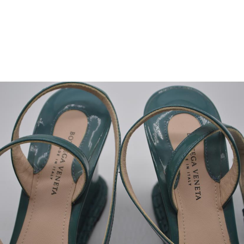 BOTTEGA VENETA ボッテガ・ヴェネタ/イントレチャートパンテトレザーサンダル/23.0cm(36)//ABランク/89