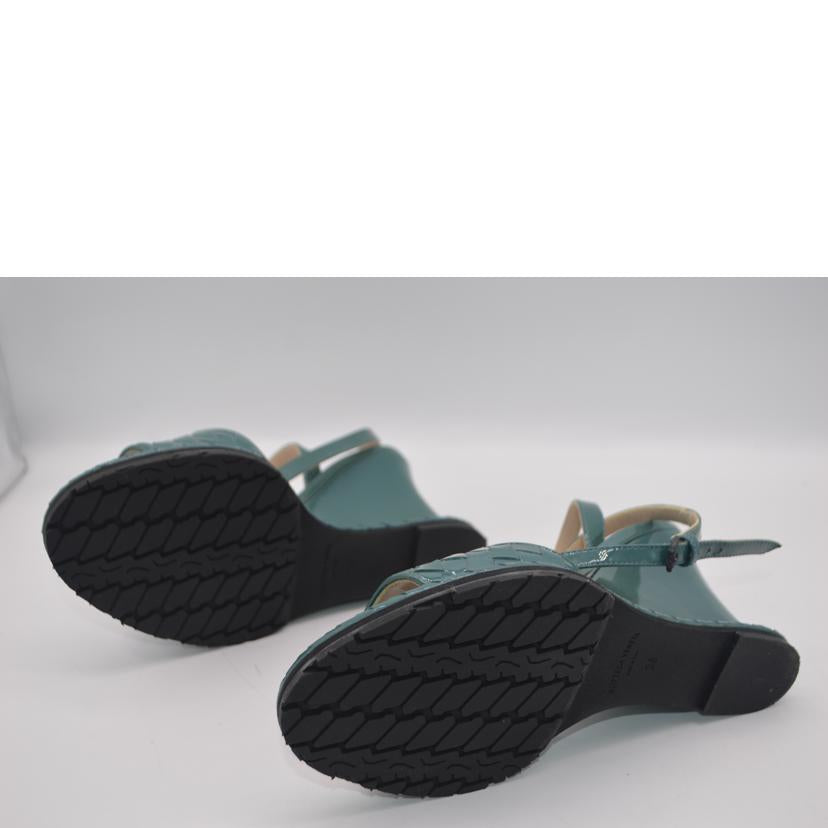 BOTTEGA VENETA ボッテガ・ヴェネタ/イントレチャートパンテトレザーサンダル/23.0cm(36)//ABランク/89