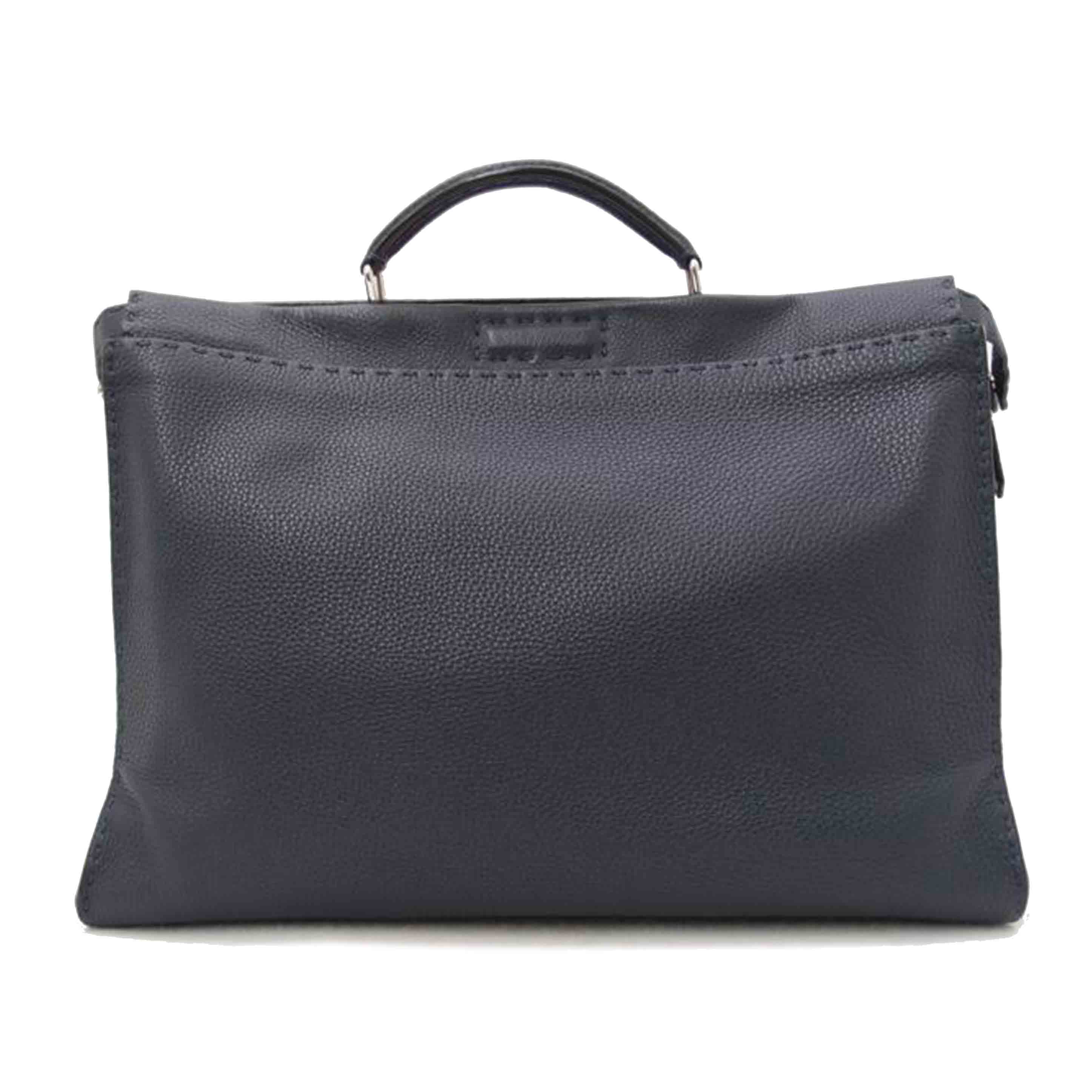 FENDI/セレリアピーカーブー2wayトート/ネイビー/7VA354//016*****/Aランク/69