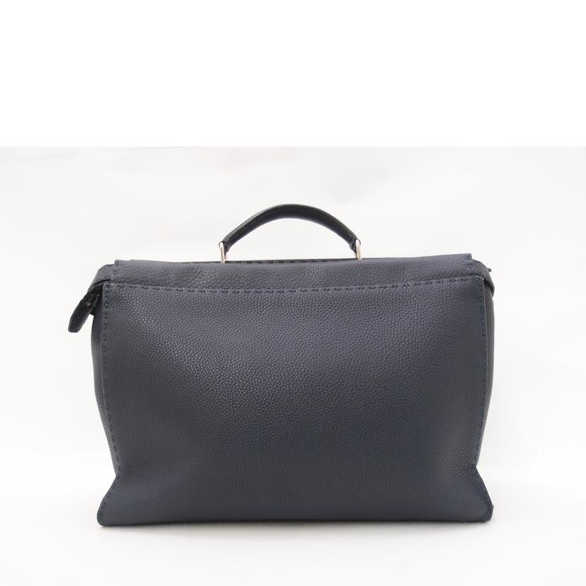 FENDI/セレリアピーカーブー2wayトート/ネイビー/7VA354//016*****/Aランク/69