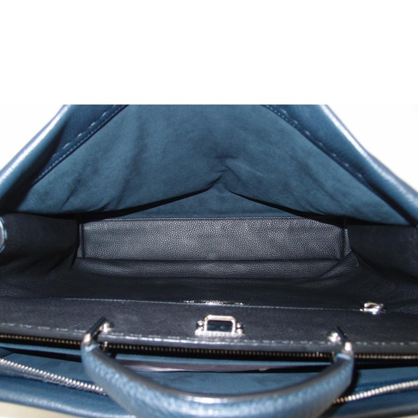 FENDI/セレリアピーカーブー2wayトート/ネイビー/7VA354//016*****/Aランク/69