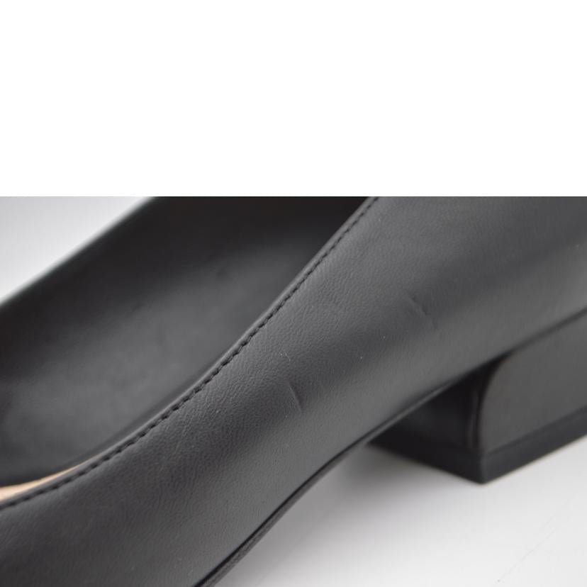 BOTTEGA VENETA ボッテガヴェネタ/ローヒールバックルレザーパンプス/23.5cm//Bランク/89