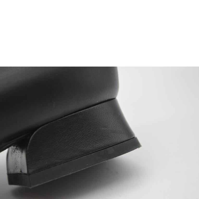 BOTTEGA VENETA ボッテガヴェネタ/ローヒールバックルレザーパンプス/23.5cm//Bランク/89