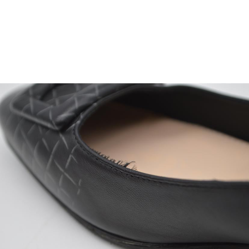 BOTTEGA VENETA ボッテガヴェネタ/ローヒールバックルレザーパンプス/23.5cm//Bランク/89