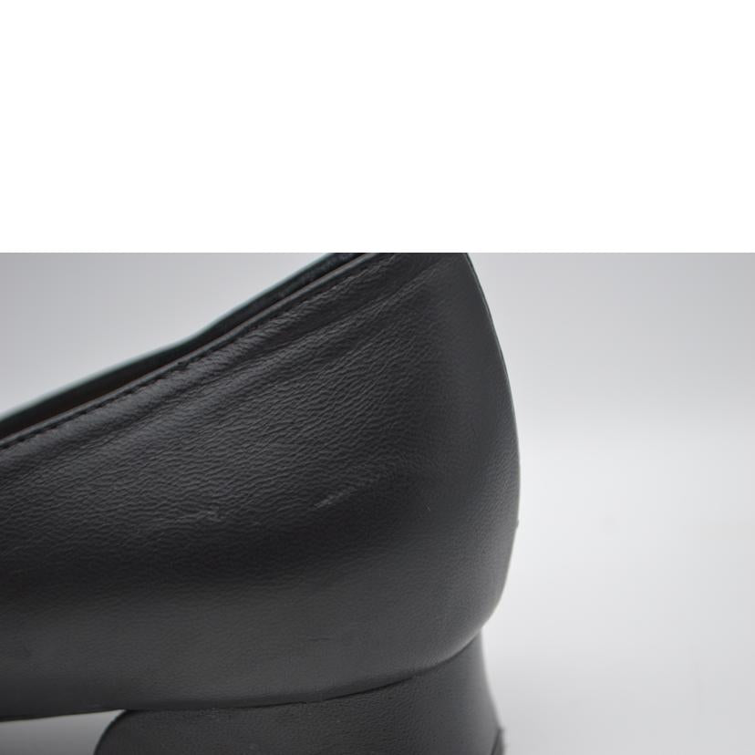 BOTTEGA VENETA ボッテガヴェネタ/ローヒールバックルレザーパンプス/23.5cm//Bランク/89