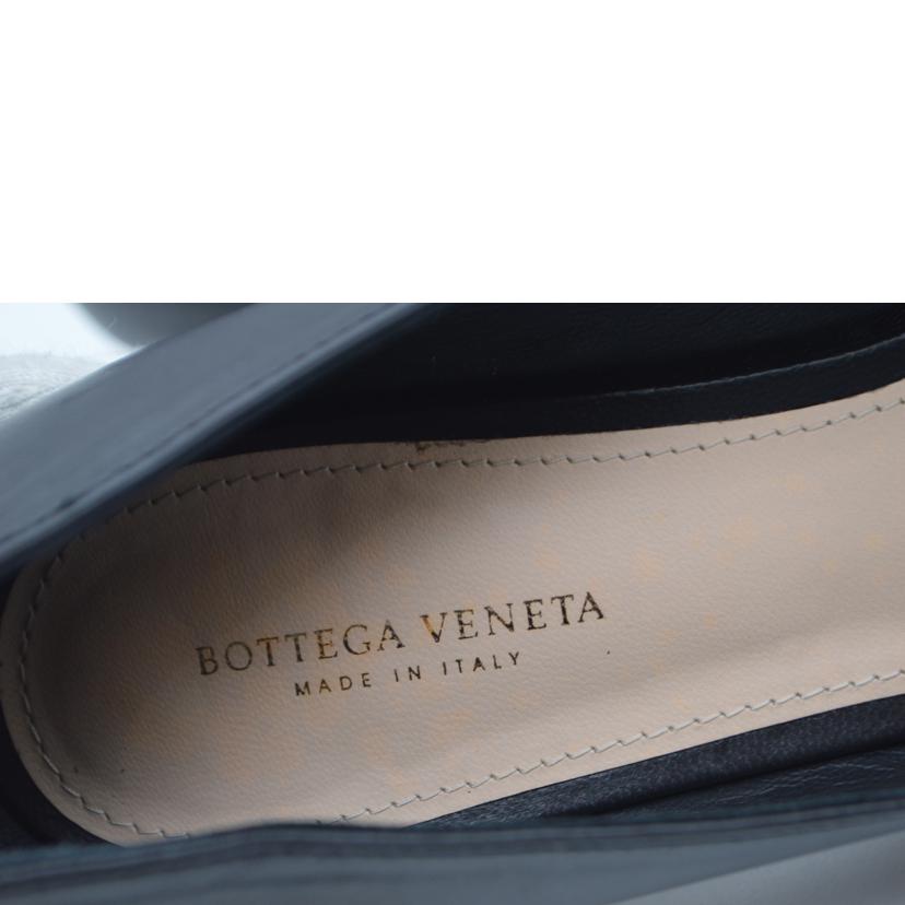 BOTTEGA VENETA ボッテガヴェネタ/ローヒールバックルレザーパンプス/23.5cm//Bランク/89