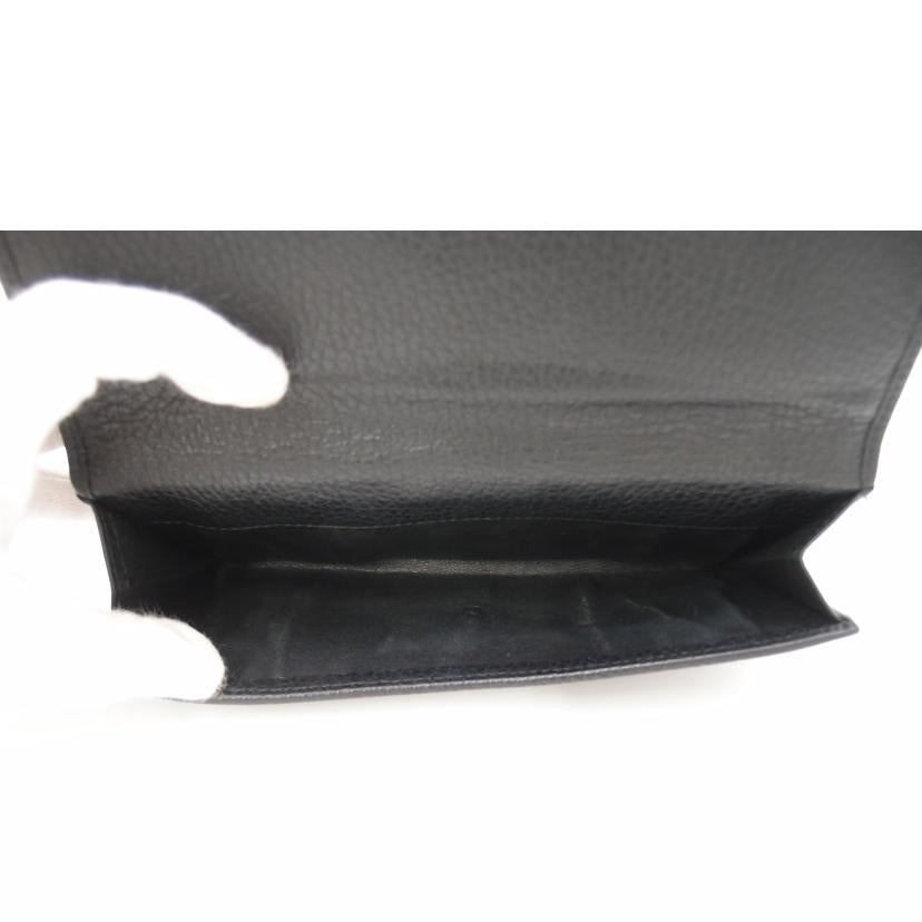 GUCCI グッチ/インターロッキングG・Wホック長財布/ブラック/278598//427*/ABランク/69