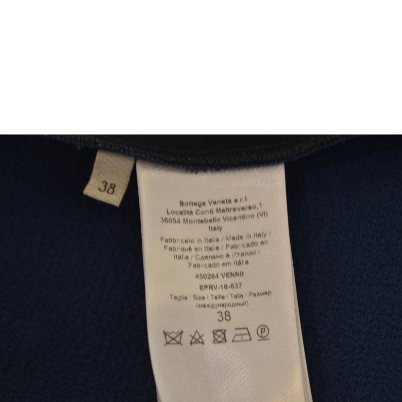 BOTTEGA VENETA ボッテガヴェネタ/イントレチャートノースリーブワンピース/Mサイズ(38)/450284//EPR********/ABランク/89