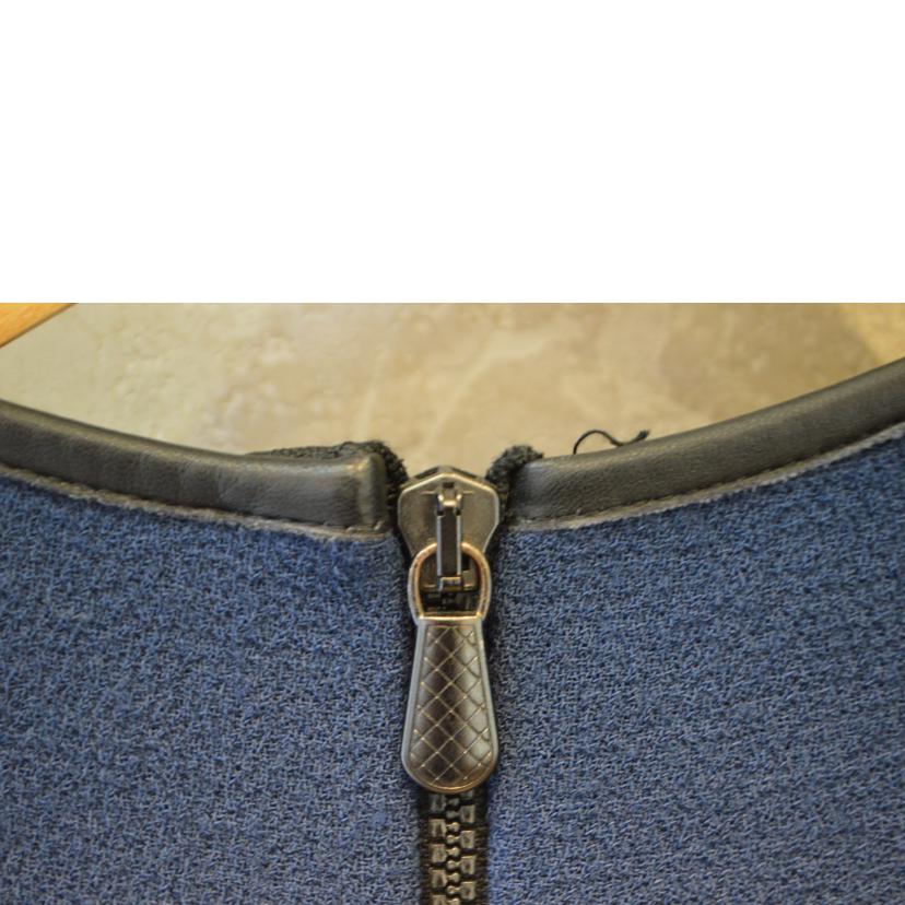 BOTTEGA VENETA ボッテガヴェネタ/イントレチャートノースリーブワンピース/Mサイズ(38)/450284//EPR********/ABランク/89