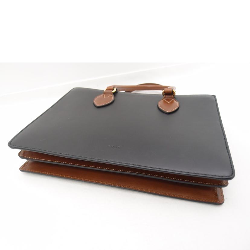 GUCCI/レザー2wayトート/ブラック/409531//320***/Aランク/69