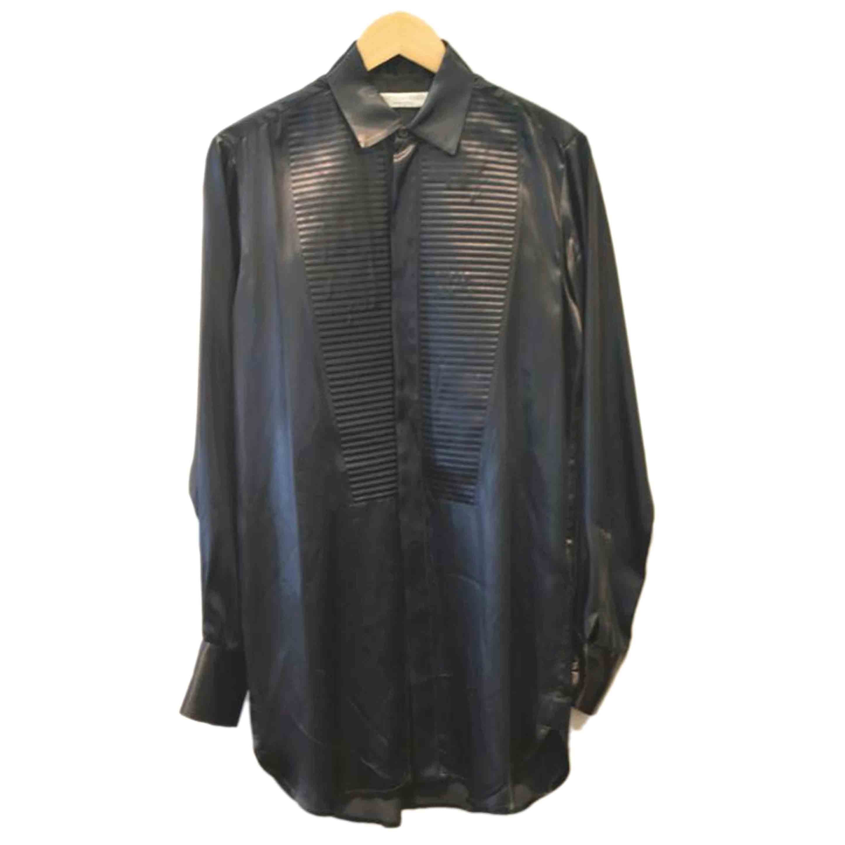 BOTTEGA VENETA ボッテガ・ヴェネタ/サテンタキシードレディースシャツ/Mサイズ(38)/589202//EPR********/ABランク/89