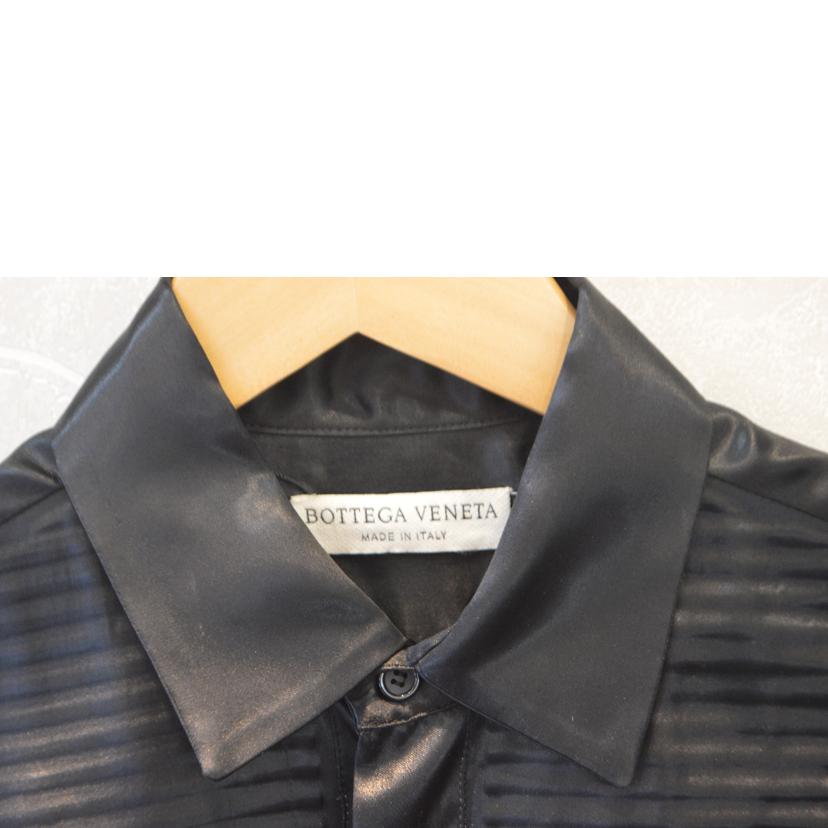 BOTTEGA VENETA ボッテガ・ヴェネタ/サテンタキシードレディースシャツ/Mサイズ(38)/589202//EPR********/ABランク/89