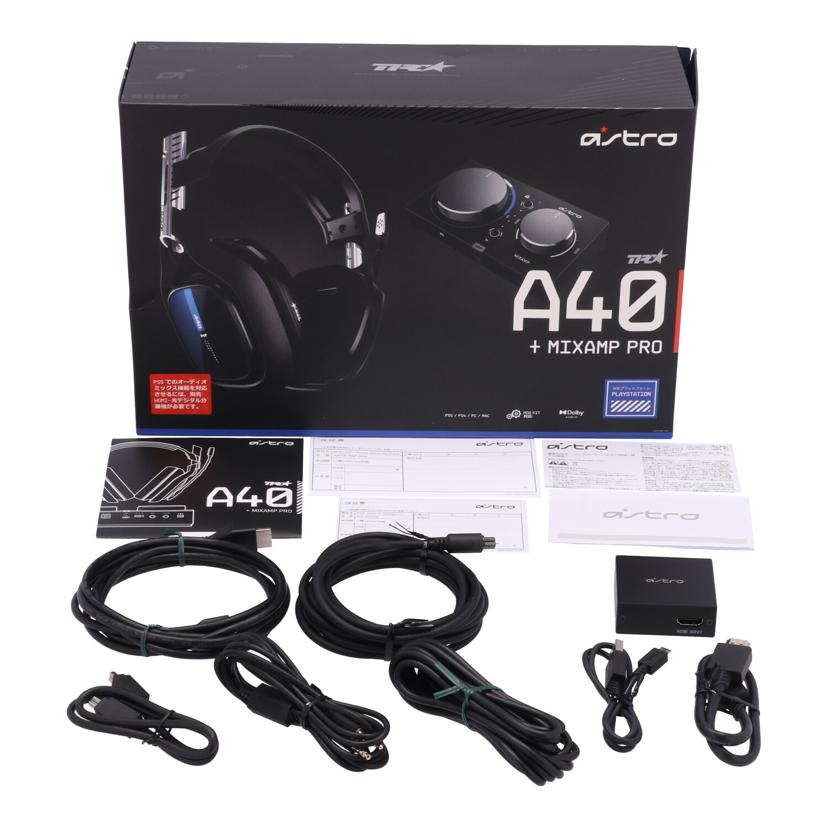 Logicool ロジクール /ヘッドセット+アンプ/Astoro/A40TR-MAP-002r//2135AQ023539/Bランク/75