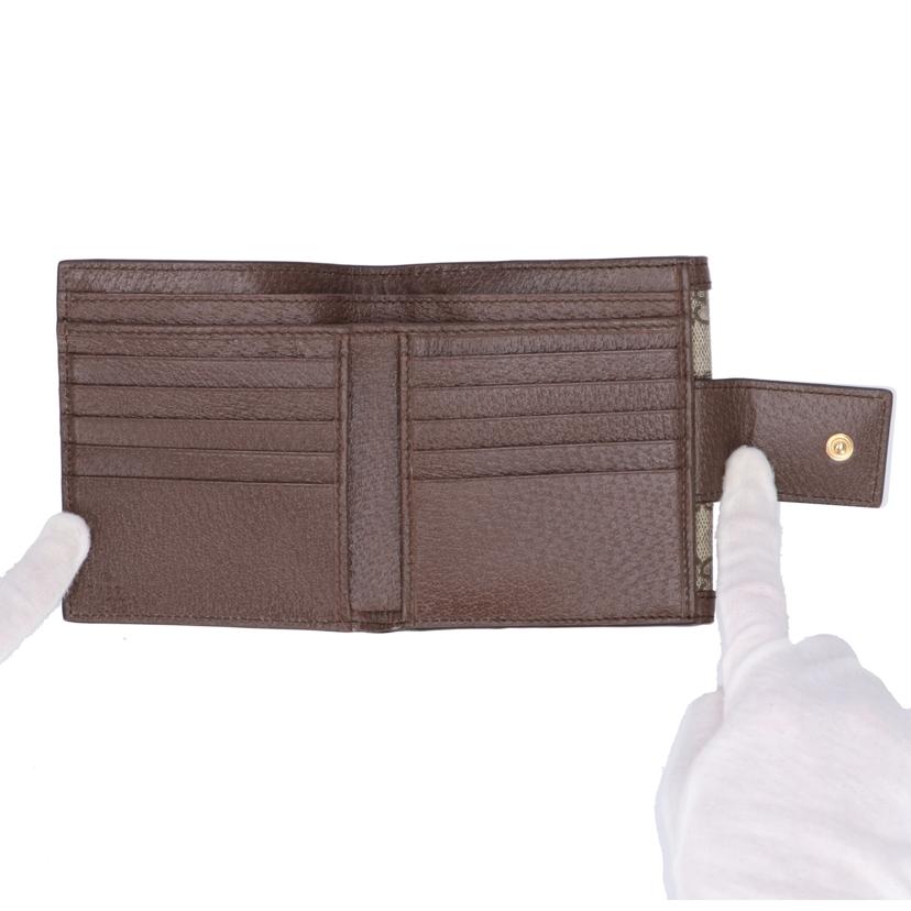 GUCCI グッチ/オフディア/フレンチフラップウォレット/523173//214*/Aランク/91