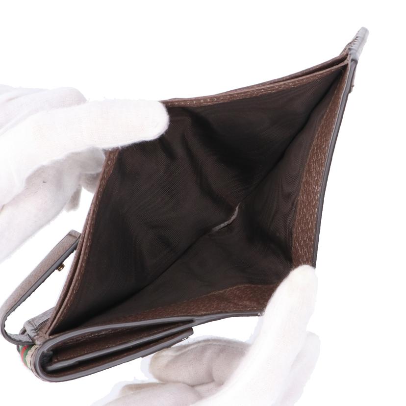 GUCCI グッチ/オフディア/フレンチフラップウォレット/523173//214*/Aランク/91