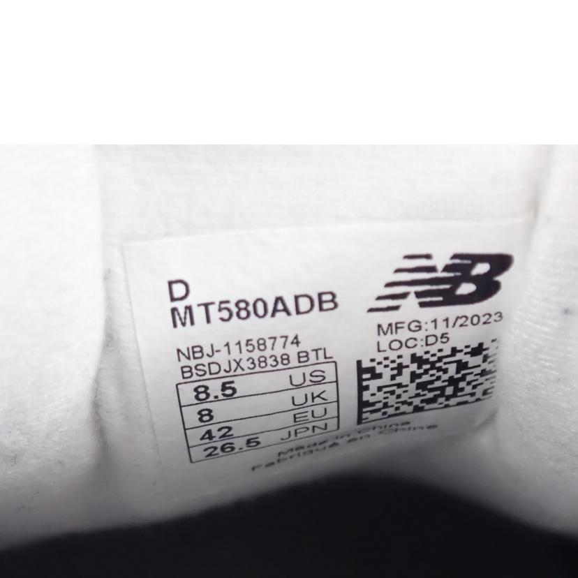 new balance ニューバランス/NB 580 スニーカー/MT580ADB//26.5cm/Bランク/62