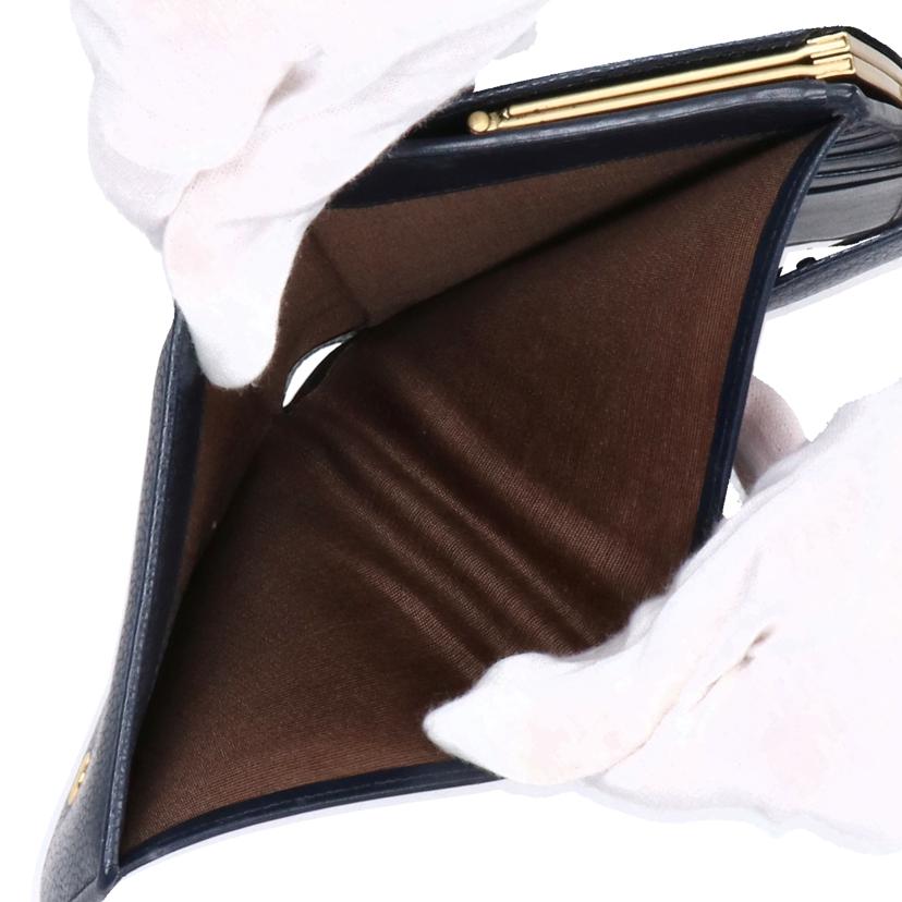 COACH コーチ/ガマ口二つ折り財布/ネイビー/ヴィンテージ//ABランク/18