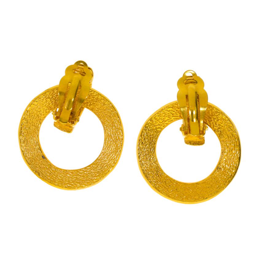 CHANEL シャネル/シャネルヴィンテージフープイヤリング//Bランク/75