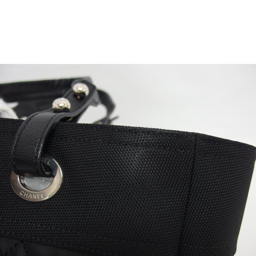 CHANEL シャネル/パリビアリッツトートGM/ブラック/A34210//167*****/Aランク/18