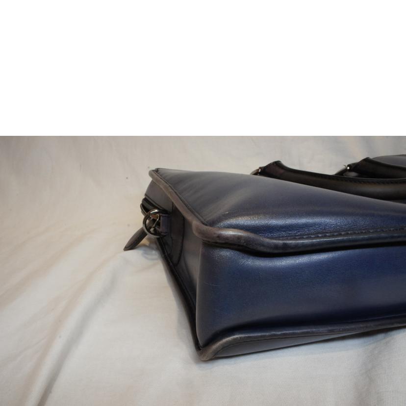 BERLUTI ベルルッティ/カリグラフィアンジュールブルー/ブリーフケース2WAY//G02***/Bランク/92