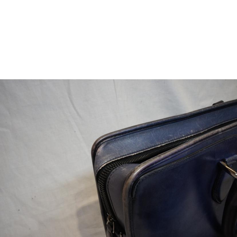 BERLUTI ベルルッティ/カリグラフィアンジュールブルー/ブリーフケース2WAY//G02***/Bランク/92