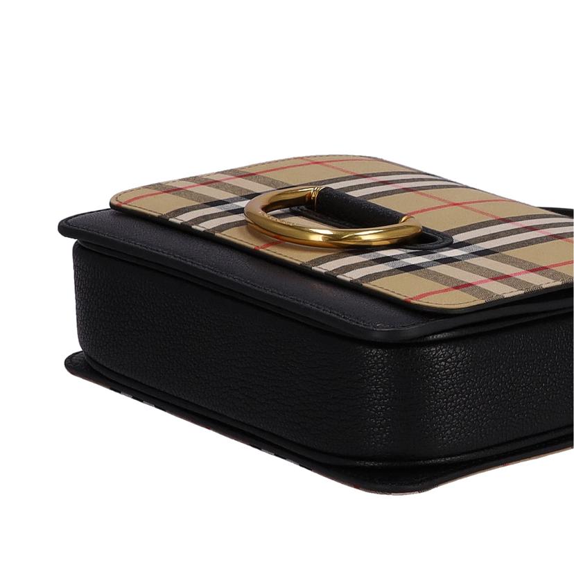 BURBERRY バーバリー/スモールDリングヴィンテージチェック&レザーショルダーバッグ/8010544//CFP********/Aランク/09
