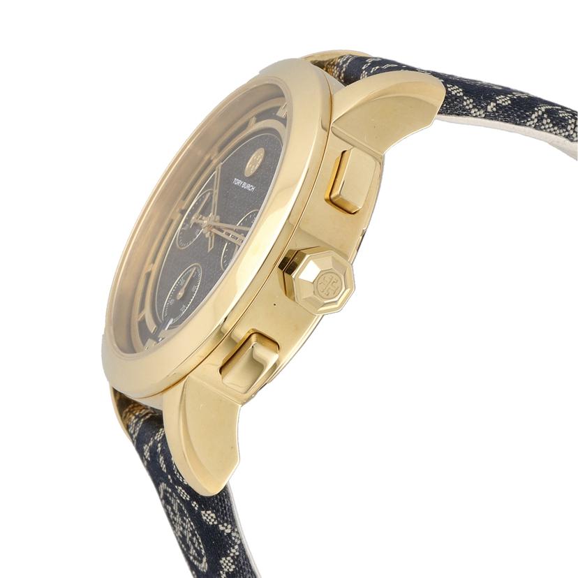 TORY BURCH トリーバーチ/レディースクロノグラフ/クオーツ/TBW1038//112***/Aランク/77