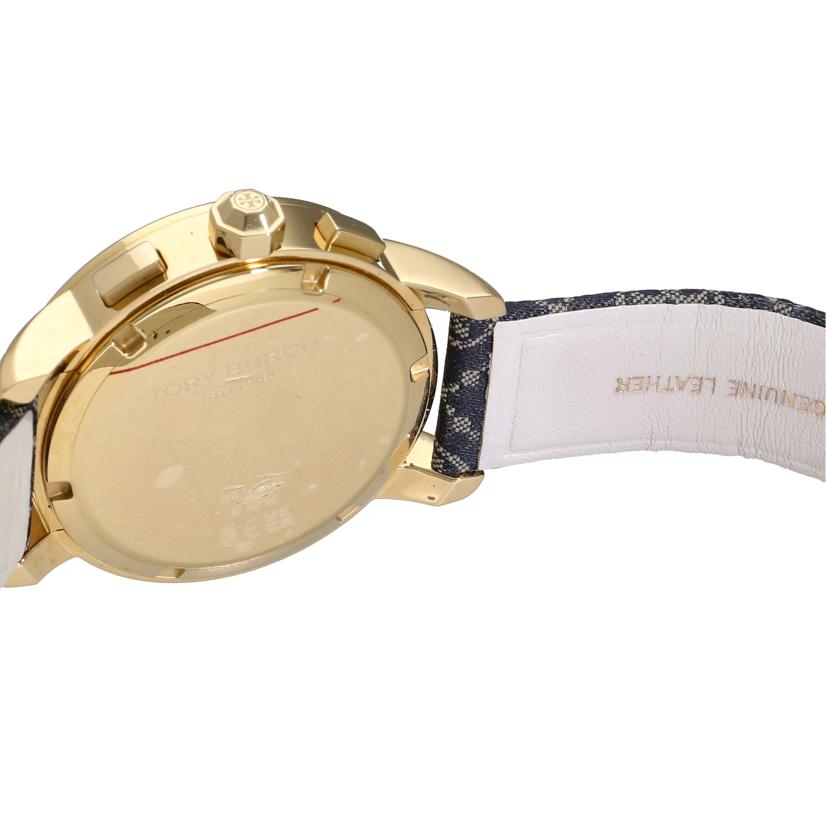 TORY BURCH トリーバーチ/レディースクロノグラフ/クオーツ/TBW1038//112***/Aランク/77