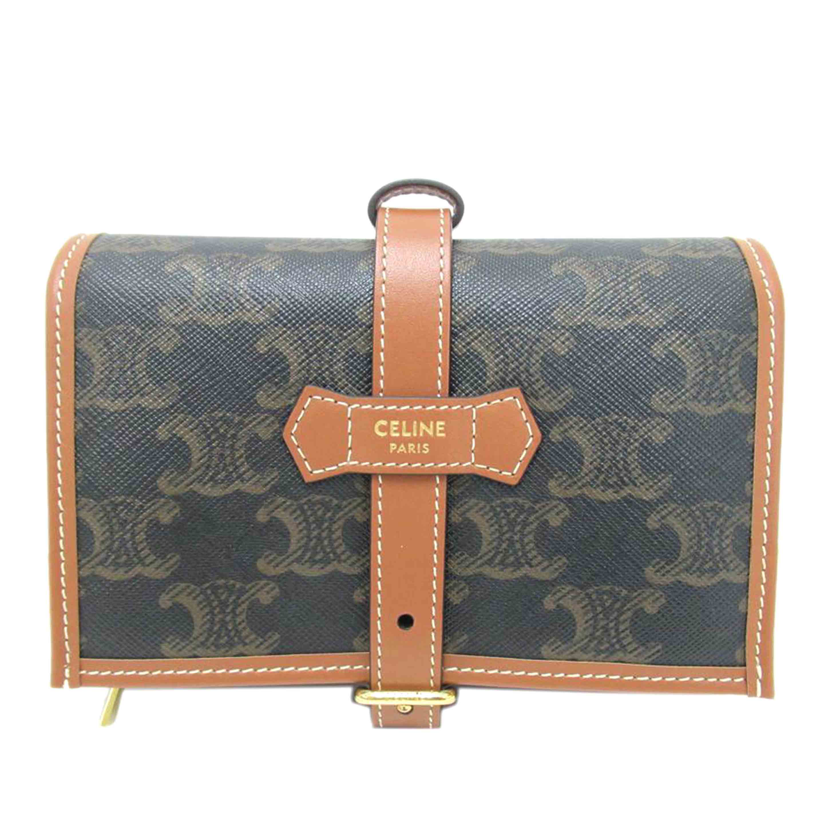 CELINE/ ジュエリーポーチ/トリオンフ/4M0962DIU.04LU//Aランク/63