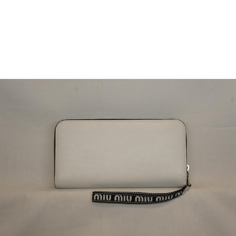 miu miu ミュウミュウ/ラウンドZIP長財布 レザー//245/SAランク/92