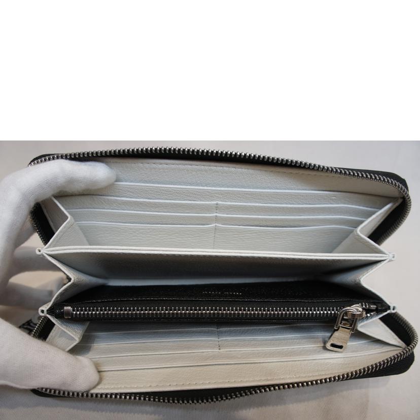 miu miu ミュウミュウ/ラウンドZIP長財布 レザー//245/SAランク/92