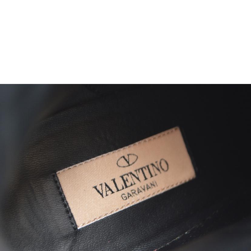 VALENTINO ヴァレンティノ/ベルテッドショートレザーブーツ/24.0cm(38)/PW2S0F74//ABランク/89
