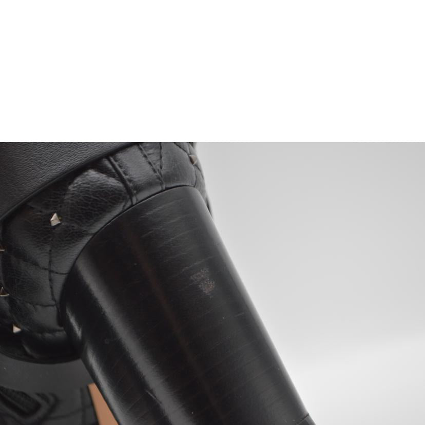 VALENTINO ヴァレンティノ/ベルテッドショートレザーブーツ/24.0cm(38)/PW2S0F74//ABランク/89