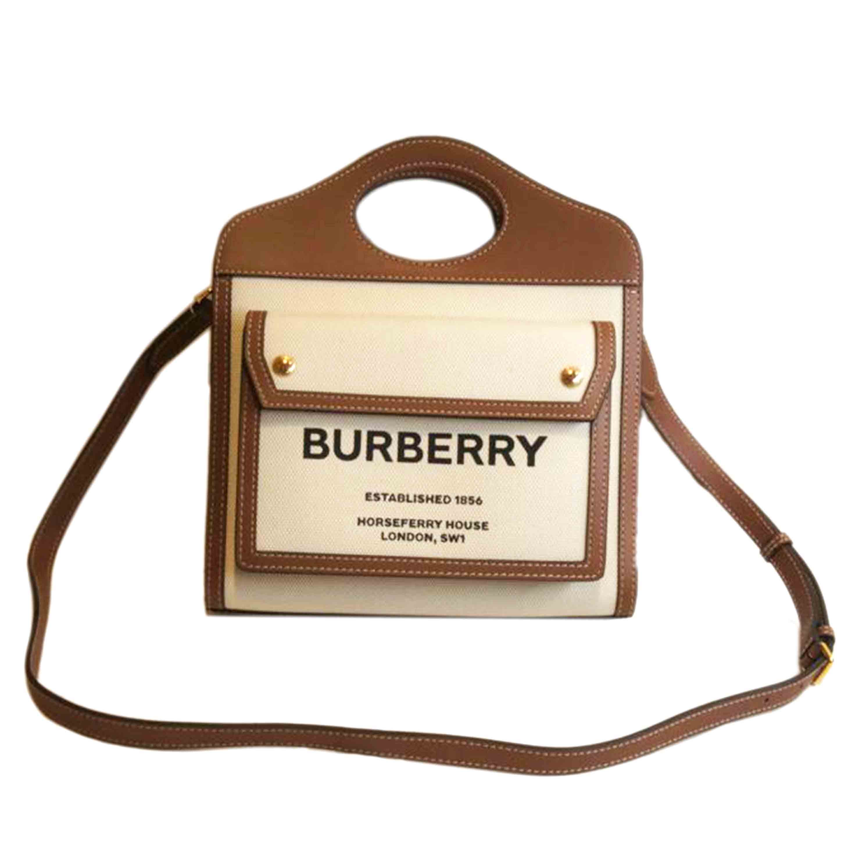 BURBERRY バーバリー/ミニツートンハンドバッグ//Aランク/92