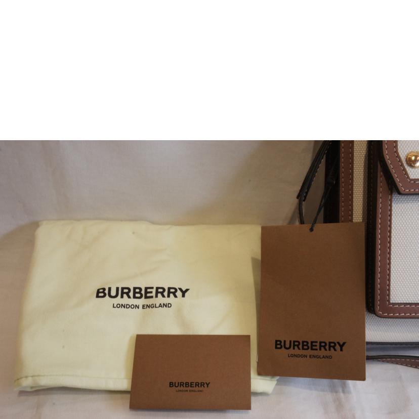 BURBERRY バーバリー/ミニツートンハンドバッグ//Aランク/92