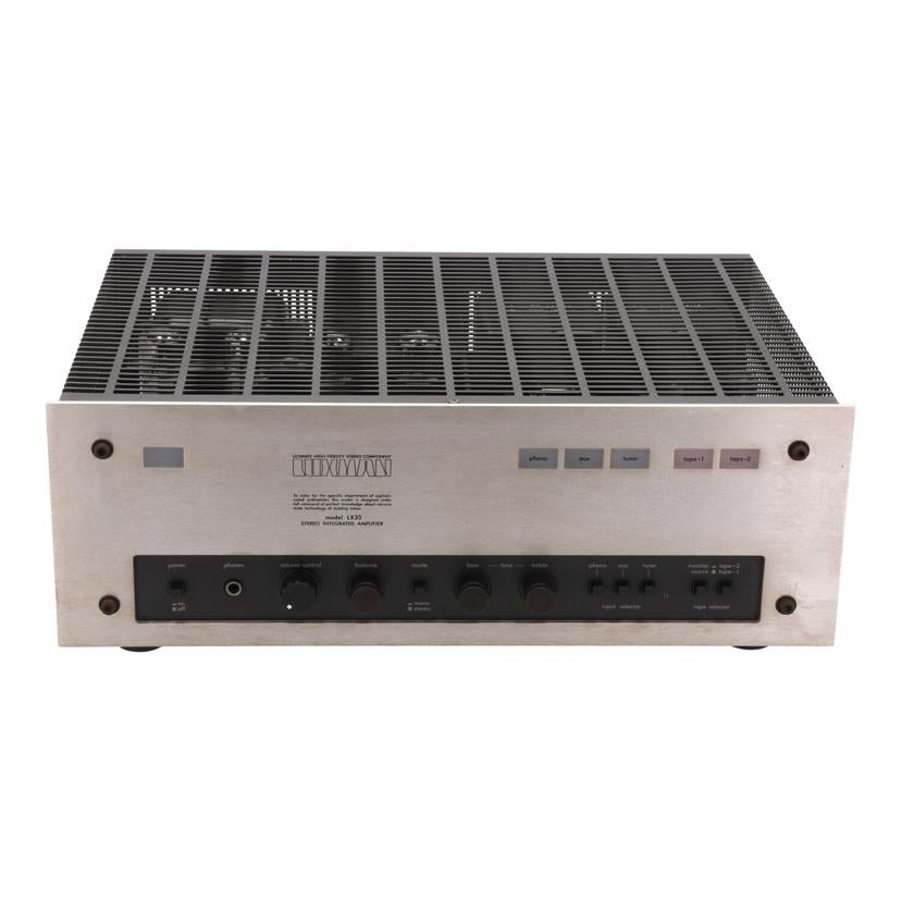 LUXMAN ラックスマン/真空管プリメインアンプ/LX33//D1102528/Bランク/05