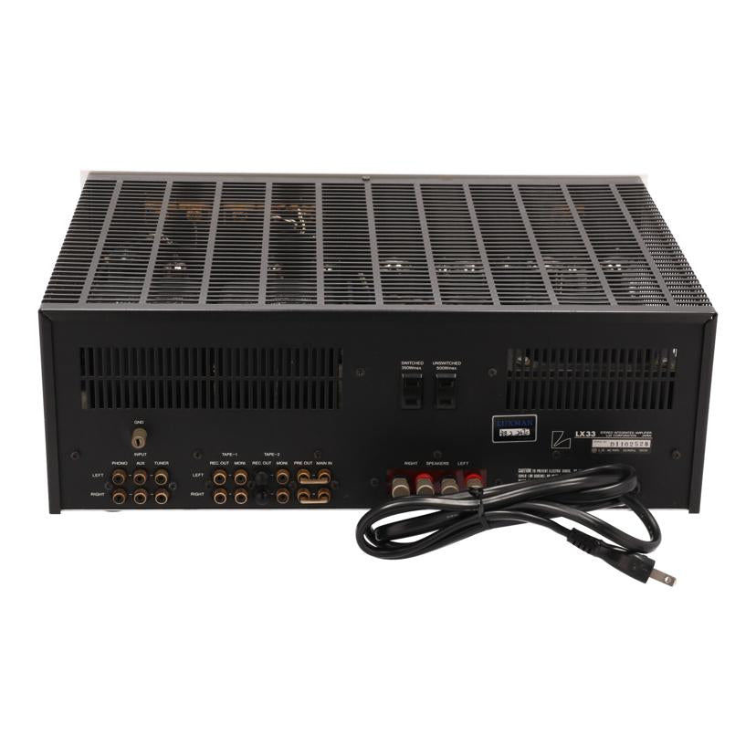 LUXMAN ラックスマン/真空管プリメインアンプ/LX33//D1102528/Bランク/05