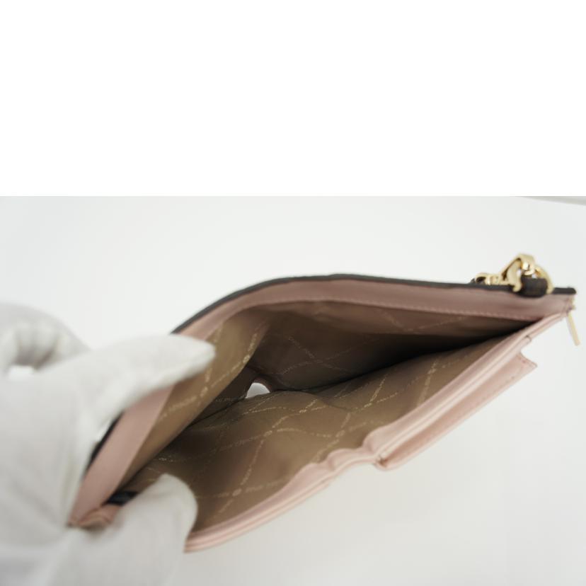 MICHAEL KORS マイケルコース/トラベルレザーラージダブルジップリストレット/35F8GTVW0B//ABランク/75