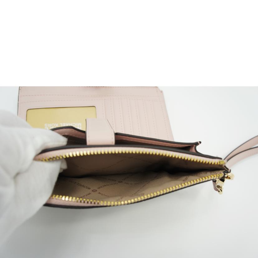 MICHAEL KORS マイケルコース/トラベルレザーラージダブルジップリストレット/35F8GTVW0B//ABランク/75